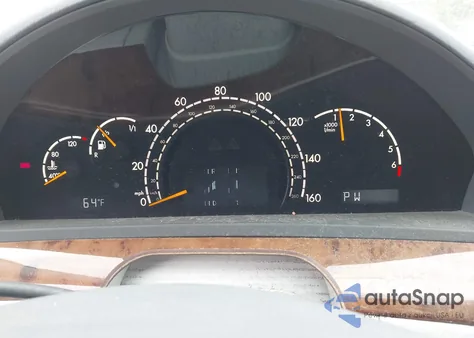 2001 Mercedes-Benz S 500 из США, поврежденный, VIN WDBNG75J91A174025